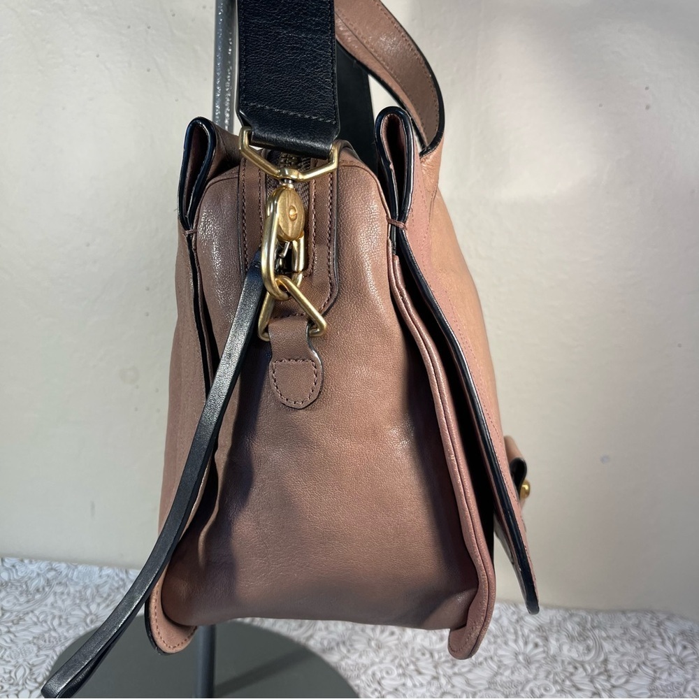 Marc by Marc Jacobs Pink leather handbag/shoulder bag - Picture 3 of 16